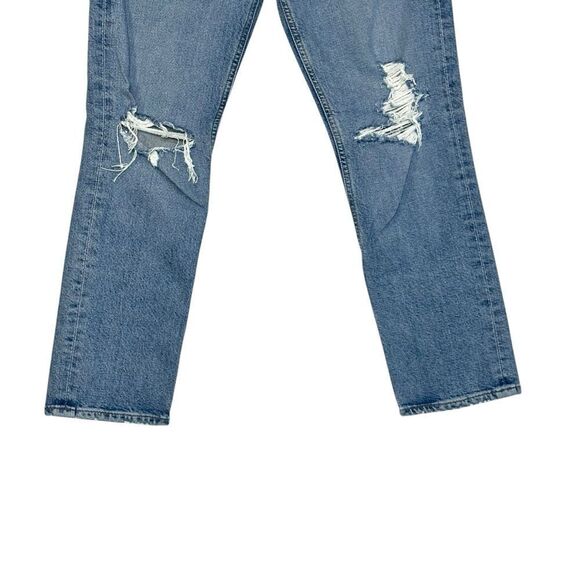 Agolde Riley High Rise Crop Jeans | Size 28 - Picture 6 of 8